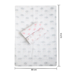 Cueiro Swaddle Papi Soft Estampado Chuvinha Colorida 3 unidades - Helena Magalhães
