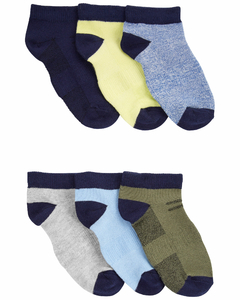 Kit meias carters 6 pares lisas