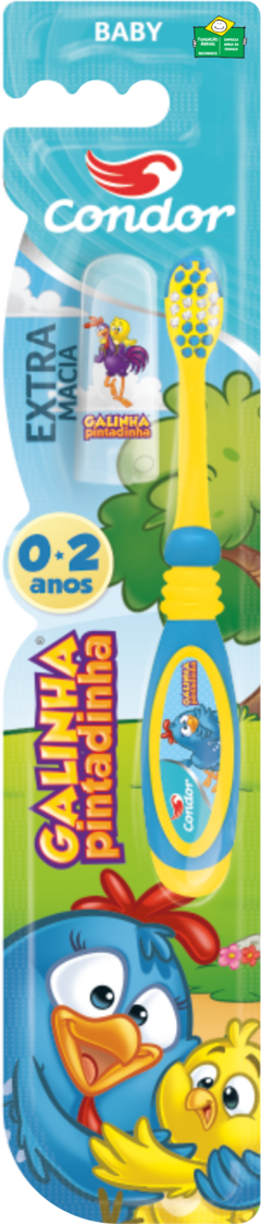 Escova de dente Galinha Pintadinha Baby- Condor