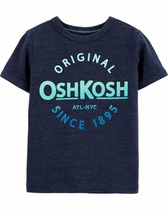 Blusa oshkosh logo azul