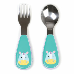 Kit de talheres Skip Hop zoo unicornio