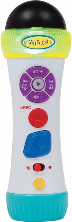 Microfone musical canta e grava Buba - comprar online