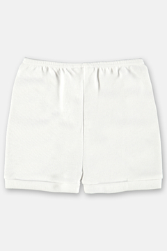 Short em algodão Up Baby branco especial - comprar online