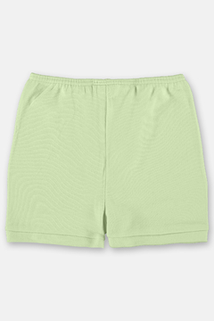 Short em algodão Up Baby verde claro - comprar online