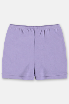 Short em algodão Up Baby lavanda - comprar online