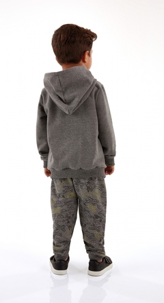 Conjunto blusão e Calça em moletom mescla c verde-Up Baby na internet