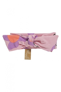 Macacão com faixa floral rosa Up Baby - loja online