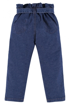 Calça jeans infantil Up Baby azul escuro - comprar online