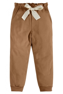 Imagem do Conjunto blusão urso em pelo calça molecoton marrom Up Baby