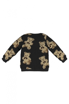 Conjunto blusão urso em pelo calça molecoton marrom Up Baby - loja online