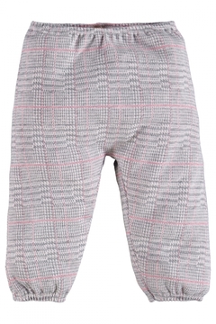 Conjunto jaqueta e calça cinza com rosa Up Baby na internet