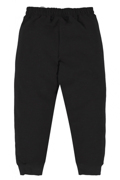 Calça moletom flanelado Up Baby preto pati nicki - comprar online