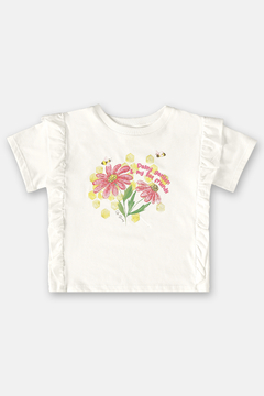 Conjunto jardim off white com rosa Up Baby - Helena Magalhães