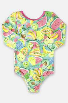 Maio malha sublimada UV 50+ Up Baby frutas - comprar online