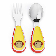 Kit de talheres Skip Hop zoo macacao