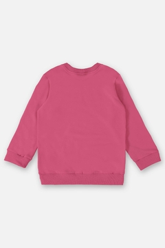 Blusão manga longa moletom pink neon Up Baby - comprar online
