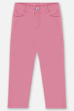 Calça skinny sarja rosa Up Baby