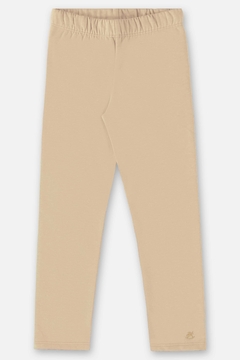 Calça legging em molecoton bege semolina Up Baby - comprar online
