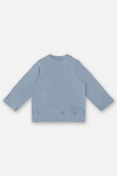 Cardigan algodão azul medio Up Baby - comprar online