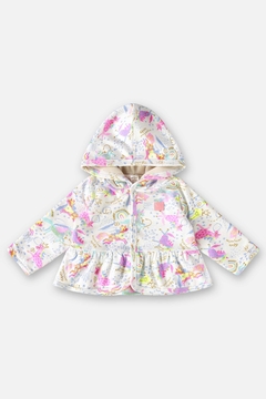 Conjunto casaco e calça algodao magic unicornio Up Baby na internet