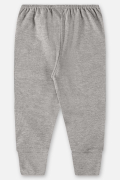 Calça em algodão mescla cinza medio Up Baby - comprar online