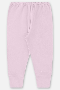Calça em algodão lilas Up Baby - comprar online