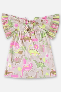 Vestido dino neon Up Baby na internet