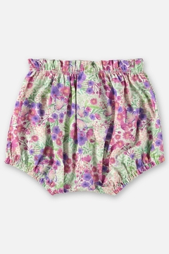 Imagem do Conjunto bata algodao com tapa fralda tricoline floral Up Baby