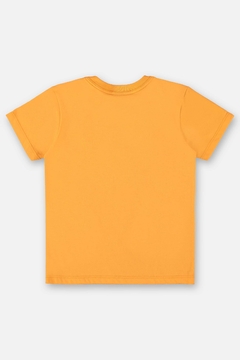 Camiseta manga curta Up Baby damasco - comprar online