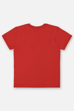Camiseta manga curta Up Baby vermelho alert - comprar online