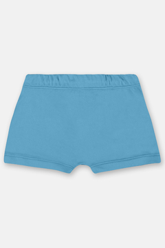 Sunga boxer Up baby em malha UV 50 lisa azul vivo - comprar online