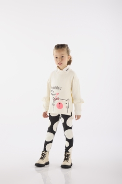 Conjunto Up Baby blusao e calça molecotom gatinha - comprar online