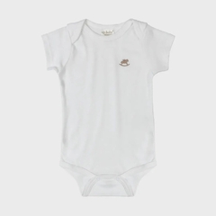 Body manga curta Up Baby Off White