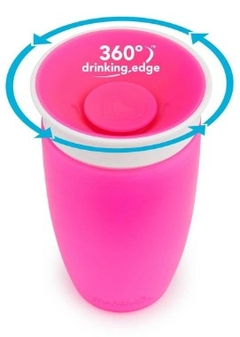 Copo Treinamento 360 Rosa Munchkin