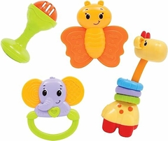 Conjunto de chocalhos e mordedores Buba - comprar online