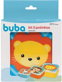 Kit 3 potinhos animal Fun-Buba na internet