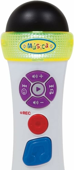 Imagem do Microfone musical canta e grava Buba