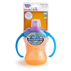 Copo Treinamento Mighty Grip Laranja/Azul