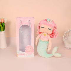 Boneca Angela Sereia Perola Metoo 33 cm