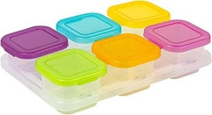 Porta Papinha colorido com bandeja Clingo na internet