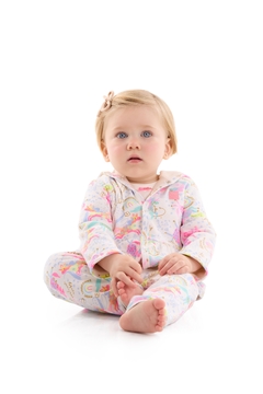 Conjunto casaco e calça algodao magic unicornio Up Baby