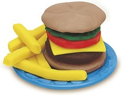Play-Doh festa do Hamburguer na internet
