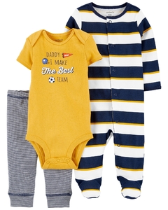 Conjunto 3 peças Carters the Best