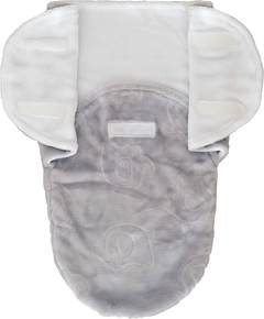 Saco de dormir baby super soft cinza Buba na internet