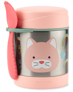 Pote termico com talher Skip Hop zoo gatinha - comprar online