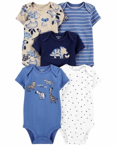 Kit body carters manga curta 5 peças rino