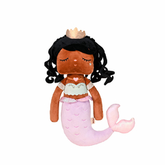 Boneca Angela Sereia Alana Metoo 33 cm