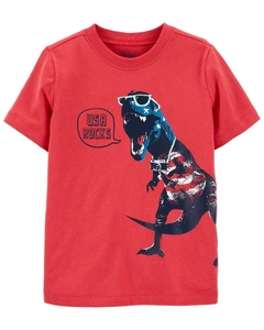 Blusa oshkosh vermelho dino
