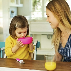 Tigela de Silicone Rosa Munchkin - comprar online