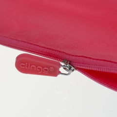 Organizador de mala de viagem rosa-Clingo na internet